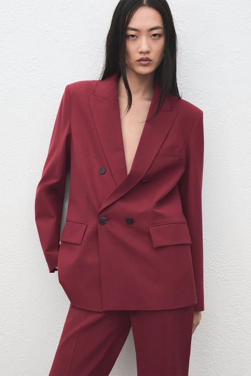 Blazer irese - dark red