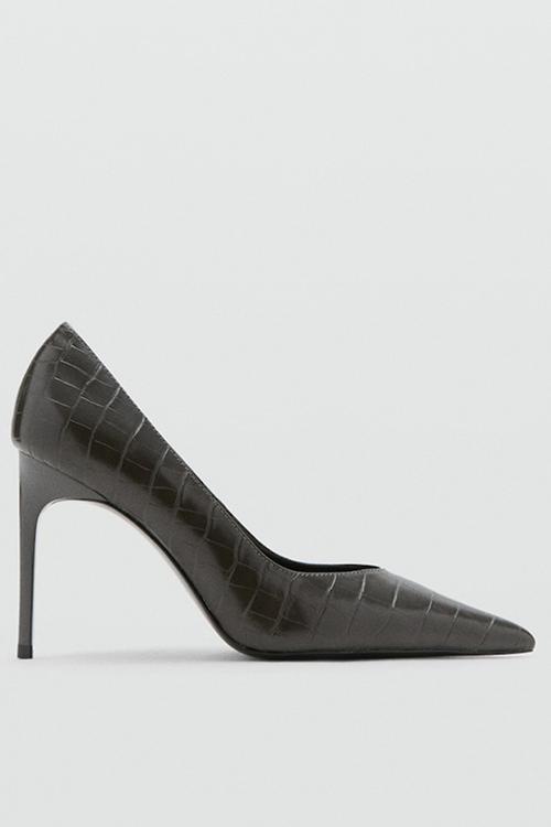 Closed heel -  light/pastel gray