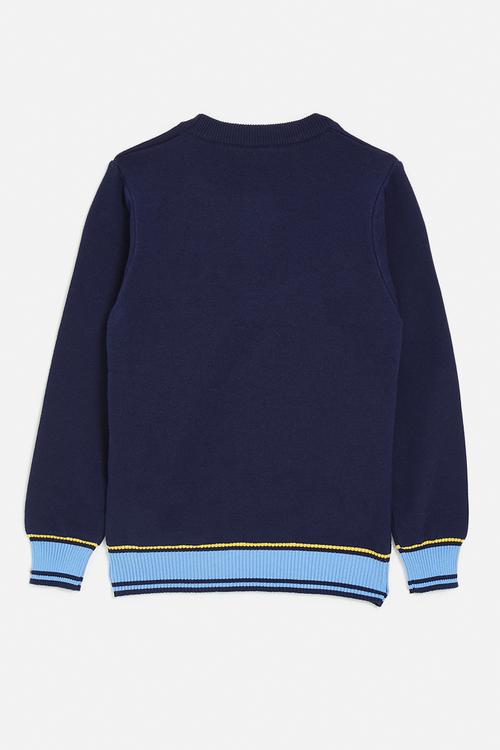 Dino jersey - blue & black