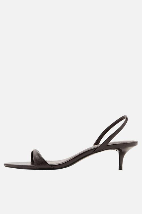 Nighty heel - dark brown