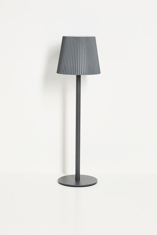 Lit rechargeable table lamp - Black