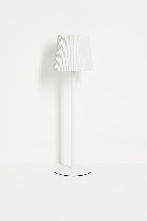 Lit rechargeable table lamp - White