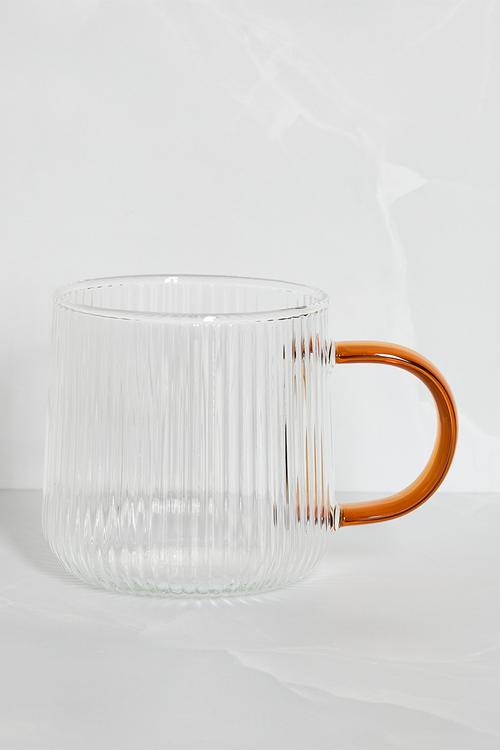 Amber handle mug - Clear