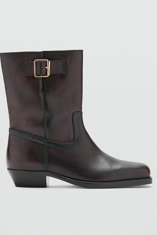 Marty ankle boot - dark brown