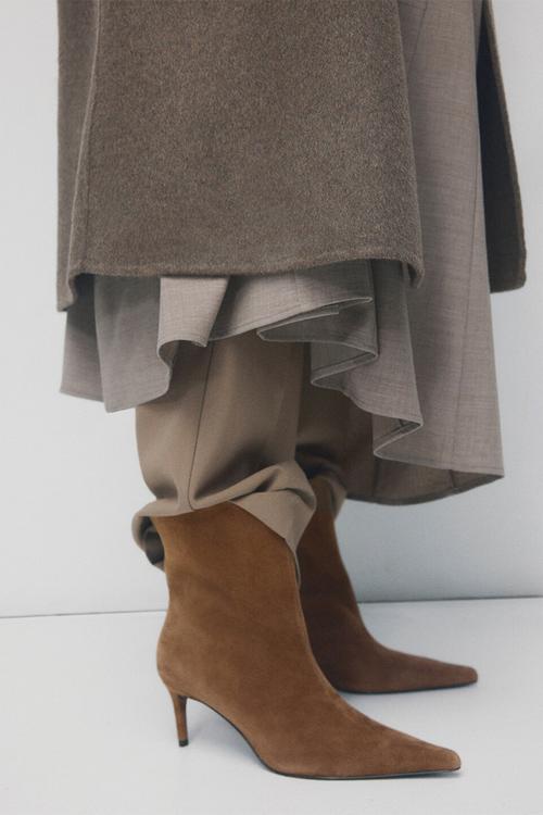 Aline ankle boot - medium brown