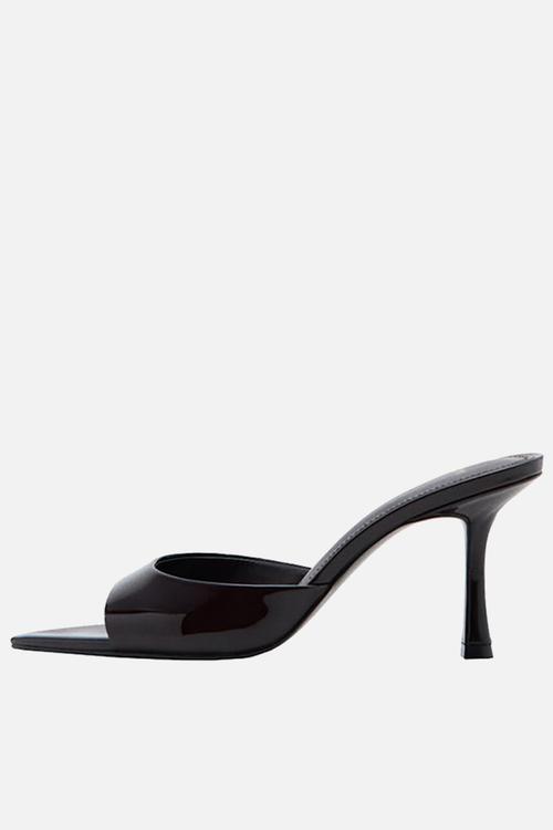 Pepygr mule heel - dark red