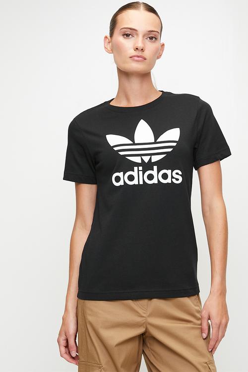 Trefoil Tee W S26 - Black