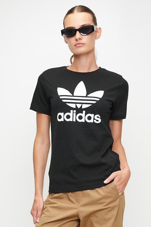 Trefoil Tee W S26 - Black