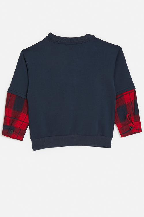 Twofer sweatshirt - navy