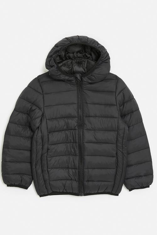 Puffer jacket - black