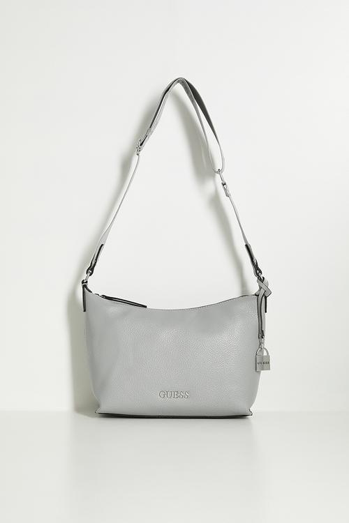 Maleena top zip bag - dove grey