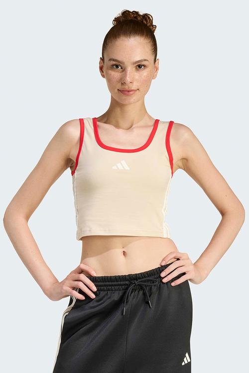W Stadium Tank - Beige