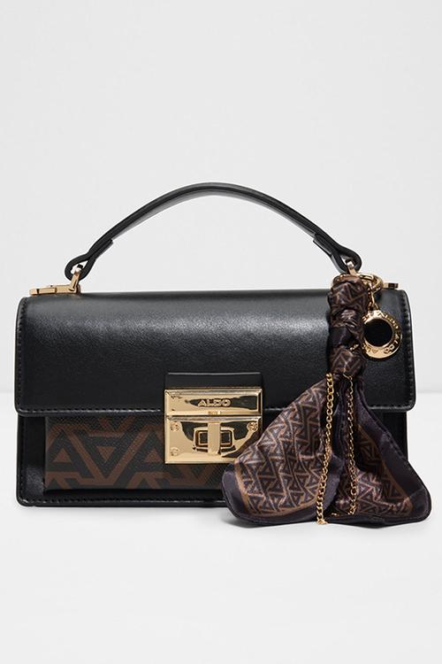 Noevya top handle bag-black