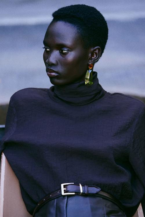 Nazaret earrings - light green
