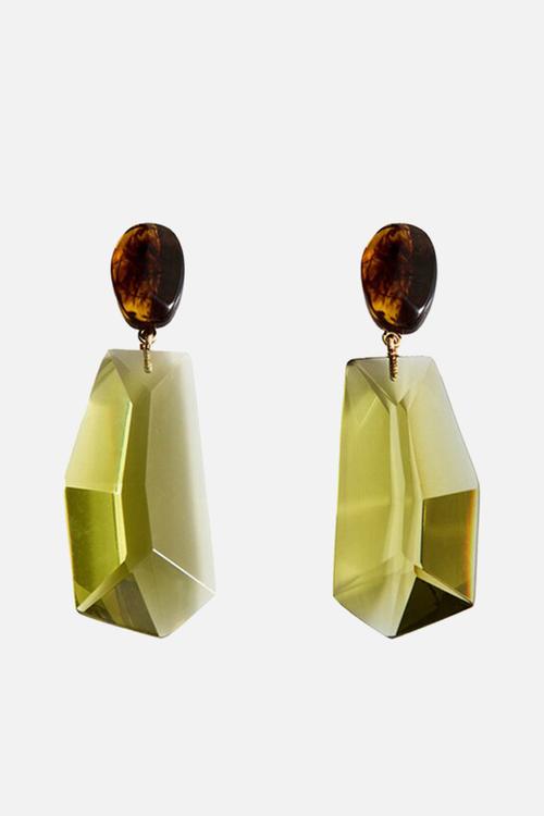 Nazaret earrings - light green