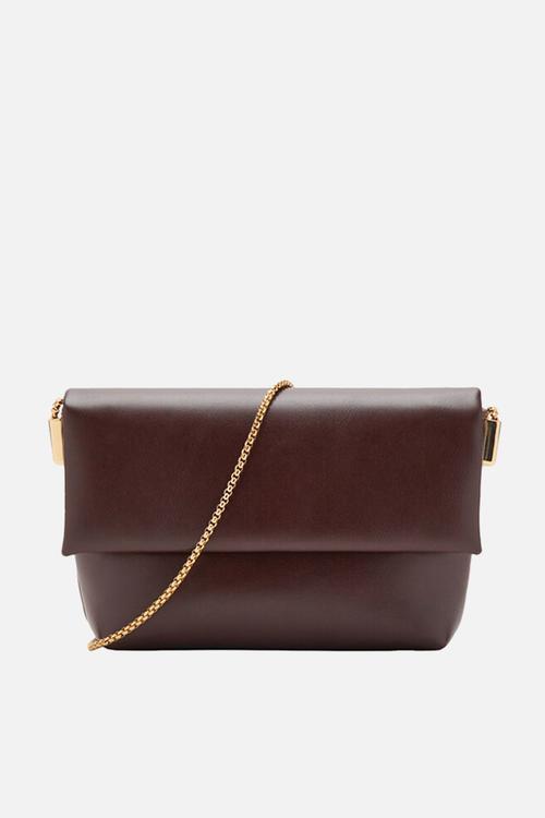 Dance crossbody bag - dark brown