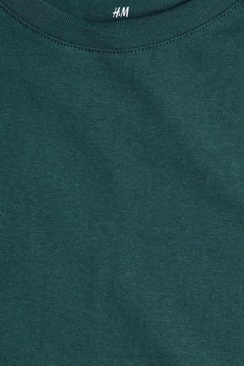 Cotton t-shirt - dark green