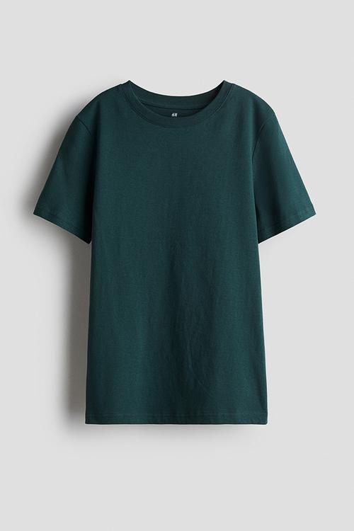 Cotton t-shirt - dark green