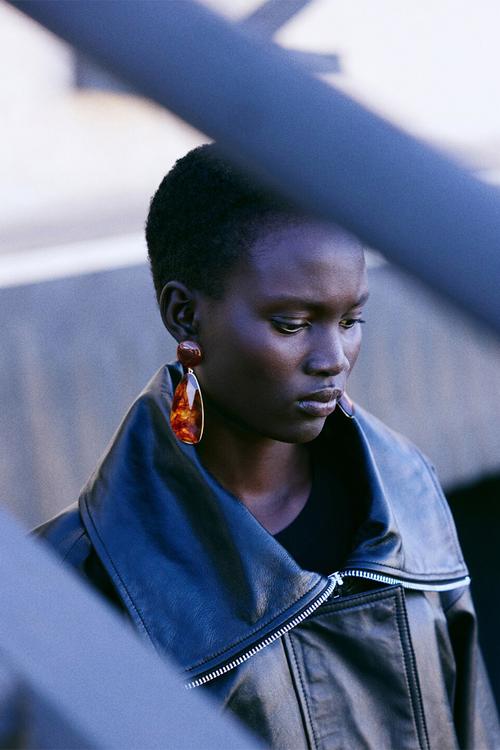 Nekane earrings - brown