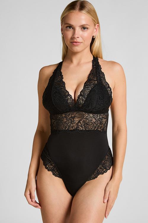 Posie string body - caviar