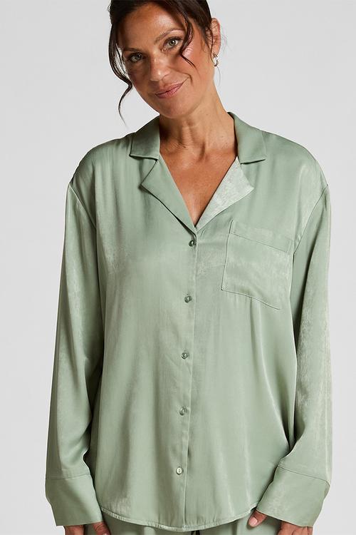 Jacket ls satin ayla - iceberg green
