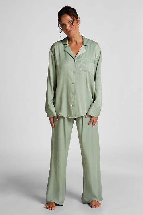 Jacket ls satin ayla - iceberg green