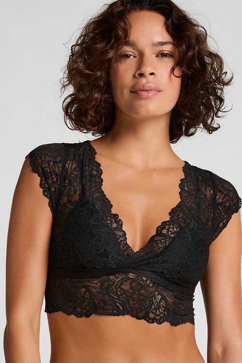 Posie bralette - caviar