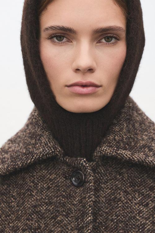 Ava beanie- dark brown