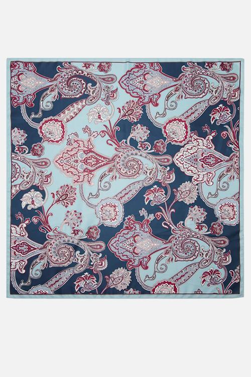 Napoles kerchief - medium blue