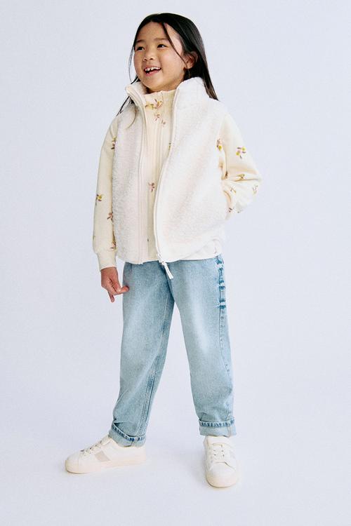 Fleece jacket - cream berries