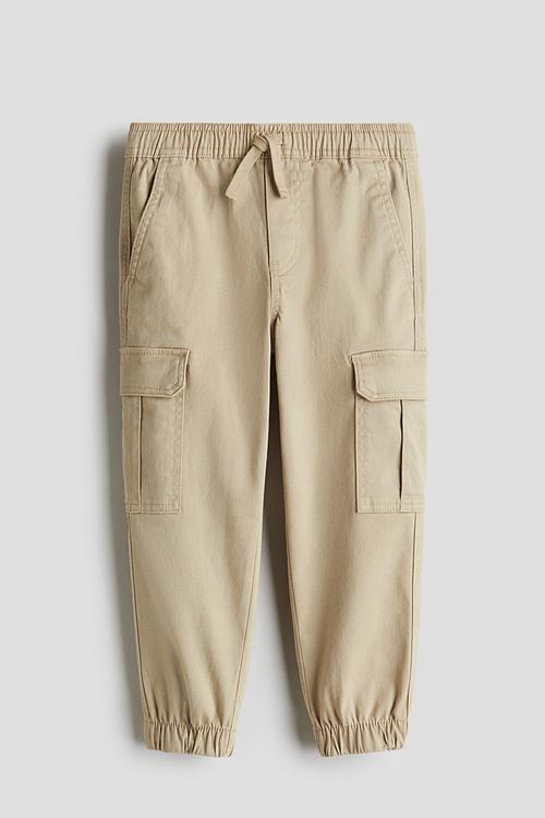 Cargo trousers - beige