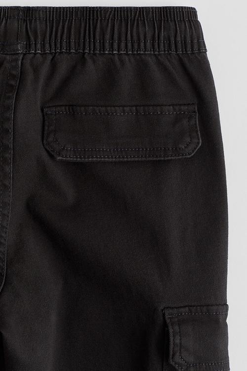 Cargo trousers - black