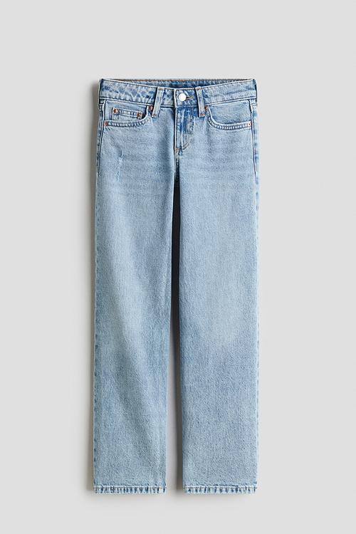 Straight leg jeans - light denim blue 