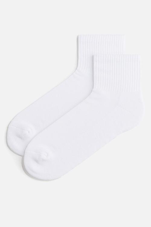 3-Pack socks with lycra® - white