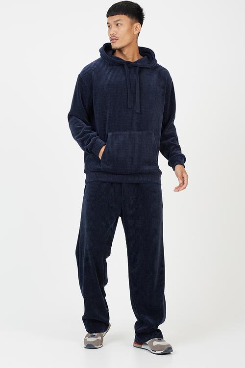 Wide Leg Joggers- Navy