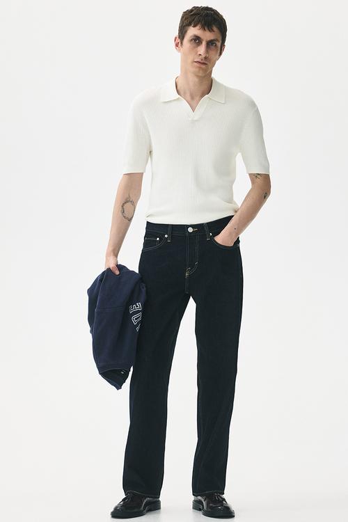 Slim fit polo shirt - white