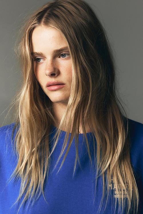 Oversized printed T-shirt - blue,multi
