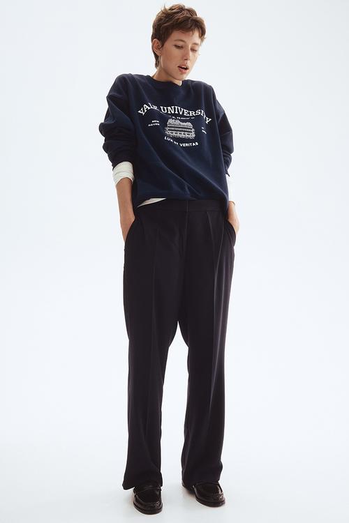 W Nsw Parachute Hr Pant - Fir/Midnight Navy/Chalk/Chalk