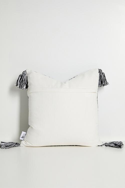 Nori Woven Cushion Cover - Black