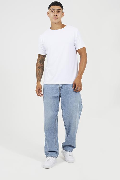Crew Neck Short Sleeve T-Shirt - Optic White