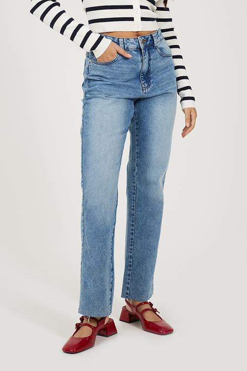 G-Star Viktoria High Straight Wmn Wit