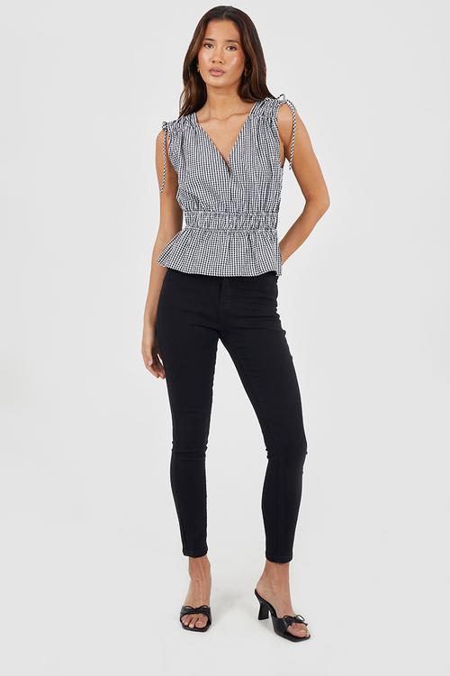 Ladies Skinny Fit Jean - Black