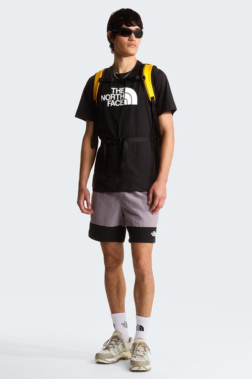M Evolution Half Dome Regular Short Sleeve Tee - Tnf Black-Tnf White