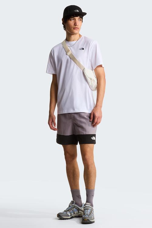 M Evolution Simple Dome Regular Short Sleeve Tee - Tnf White