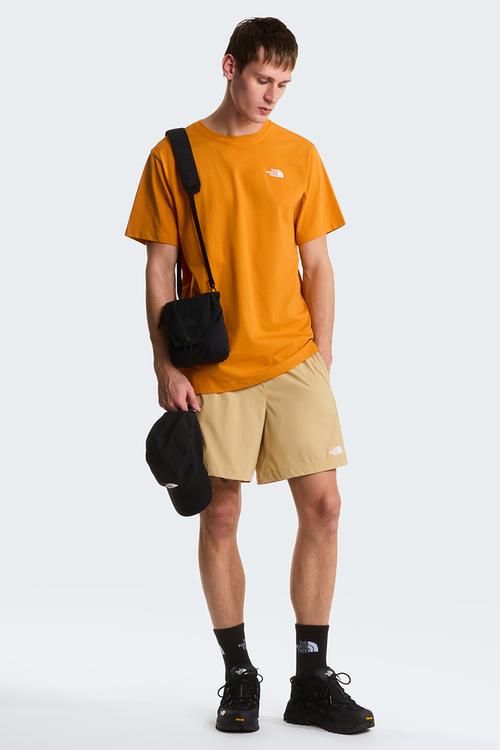 M Evolution Simple Dome Regular Short Sleeve Tee - Dust Orange