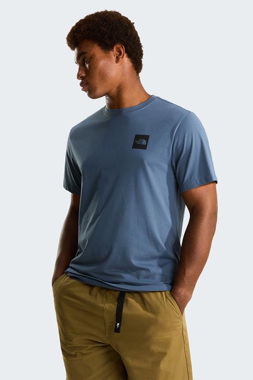 M Evolution Box Half Dome Regular Short Sleeve Tee - Granite Grey