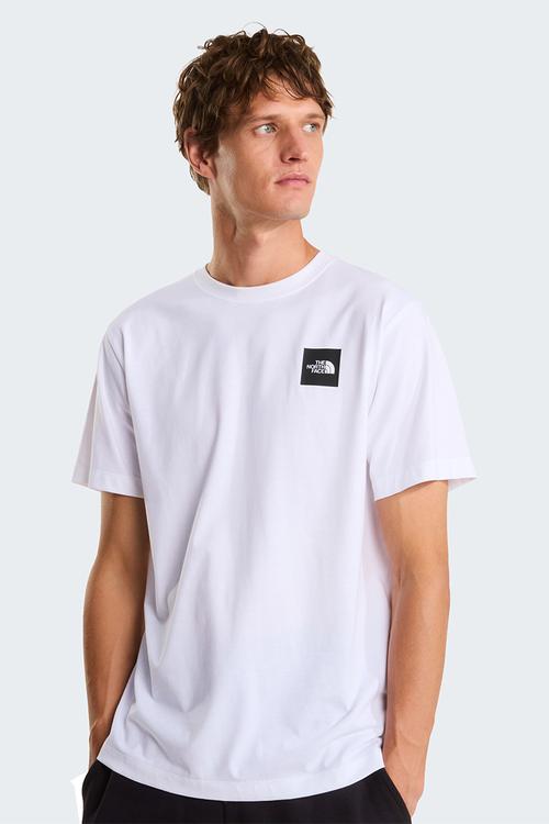 M Evolution Box Half Dome Regular Short Sleeve Tee - Tnf White