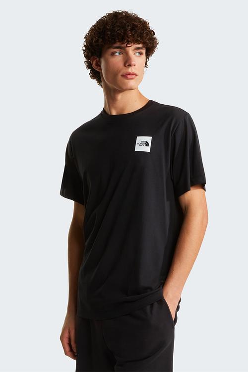 M Evolution Box Half Dome Regular Short Sleeve Tee - Tnf Black