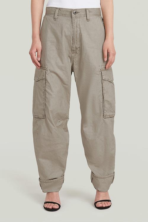Cargo 3D boyfriend pants - Elephant skin gd