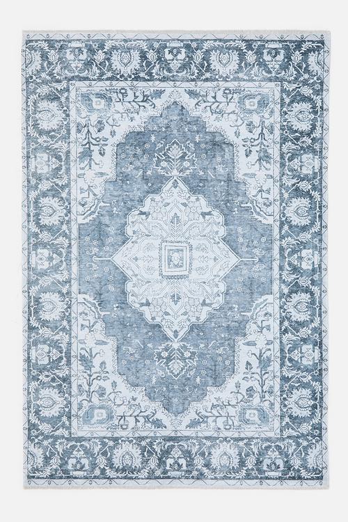 Eve Plush Woven Antique Rug Storm
